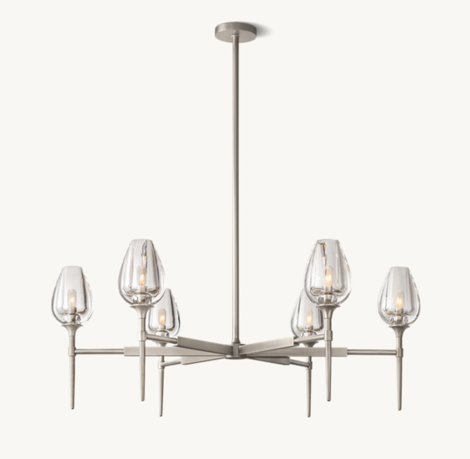 Tulip Round Chandelier 42\" 