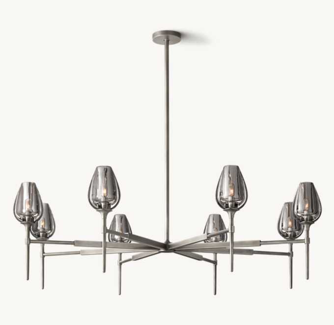 Tulip Round Chandelier 54\" 
