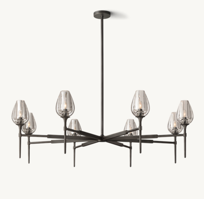 Tulip Round Chandelier 54\" 
