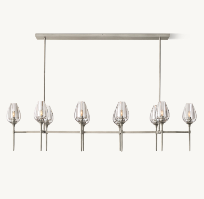 Tulip Linear Chandelier 65\" 