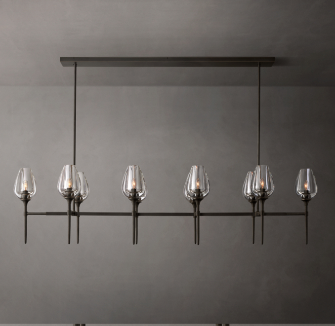 Tulip Linear Chandelier