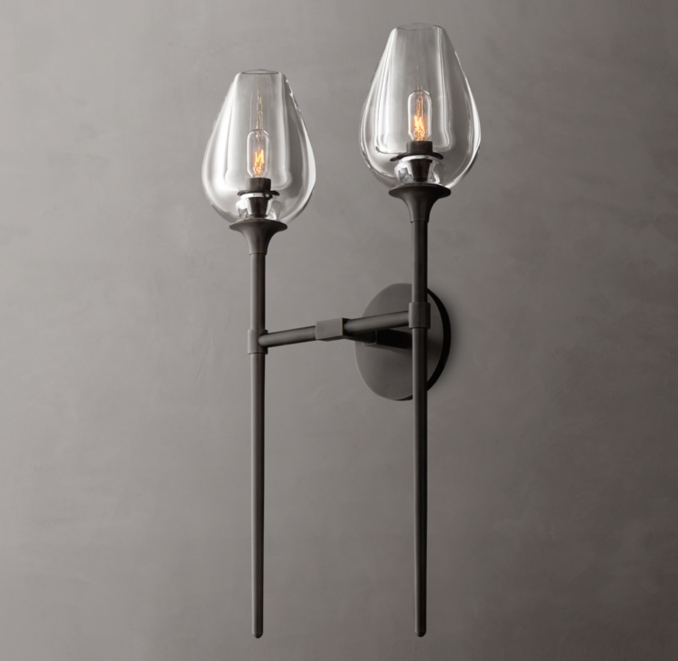 Tulip Double Sconce 