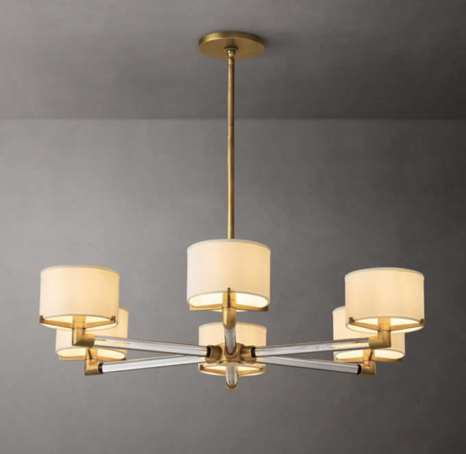 Truman Round Chandelier 36\"