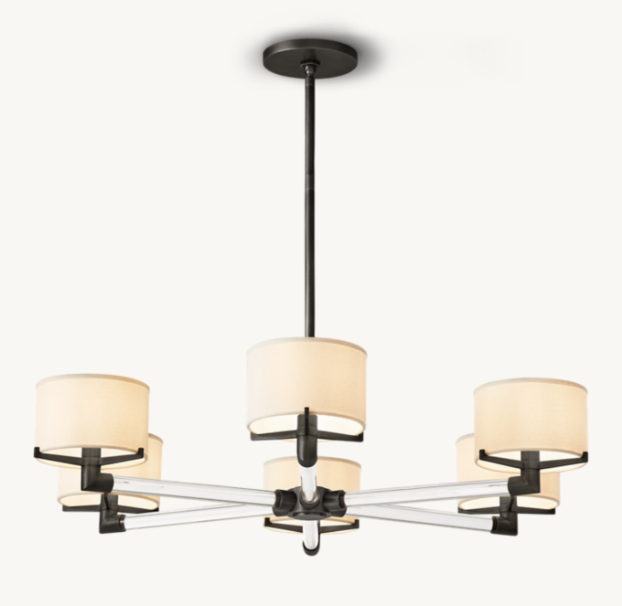Truman Round Chandelier 36\"