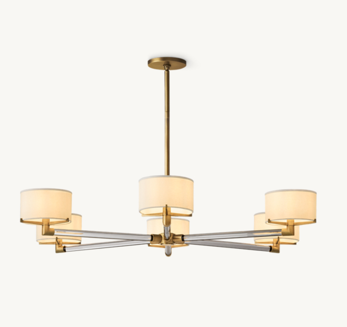 Truman Round Chandelier 48\"