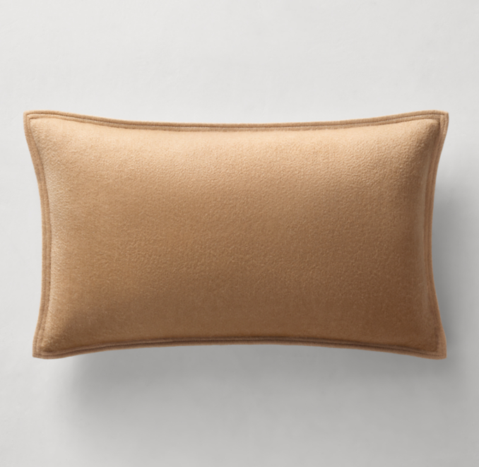 Cashmere Pillow Cover Lumbar