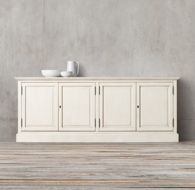 French Panel 4Door Sideboard