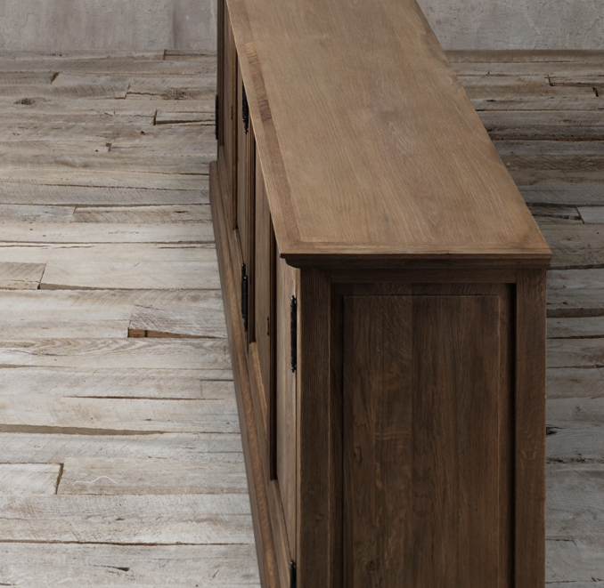 French Panel 4Door Sideboard