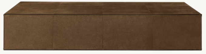 Saunderson Shagreen Plinth Coffee Table