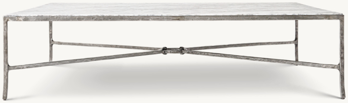 Front view of Breton Glass Double-Door Sideboard 