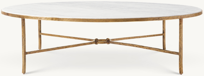 Josephine Marble Round Coffee Table