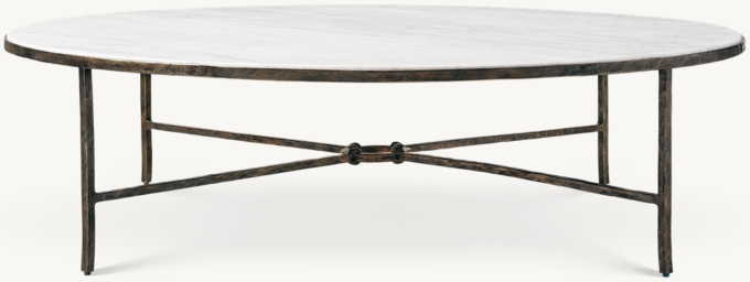 Josephine Marble Round Coffee Table