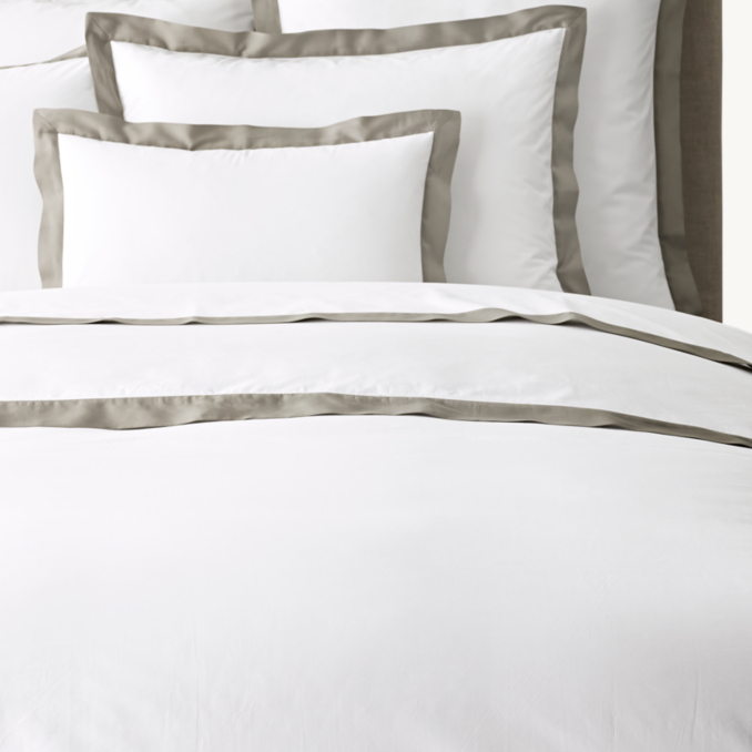 Italian Bold Border Cotton Duvet Cover