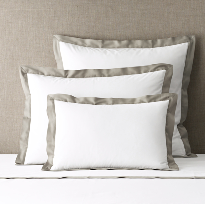 Italian Bold Border Cotton Sham
