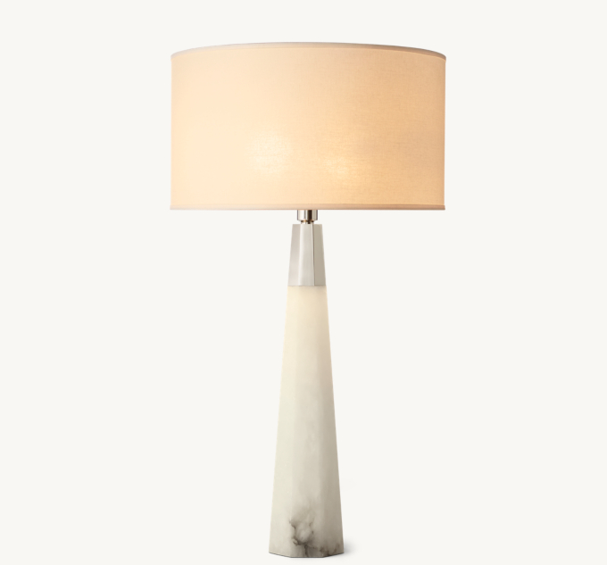 Harlan Alabaster Table Lamp RH