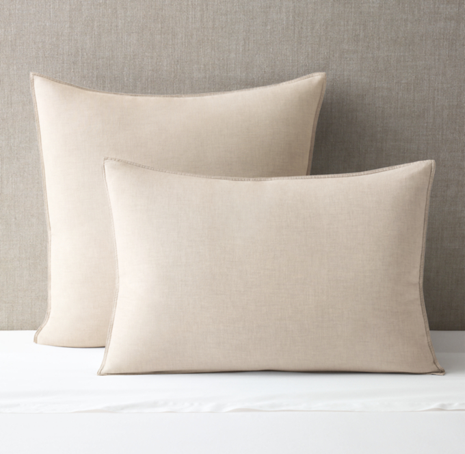 Heathered Cotton Cashmere Sham