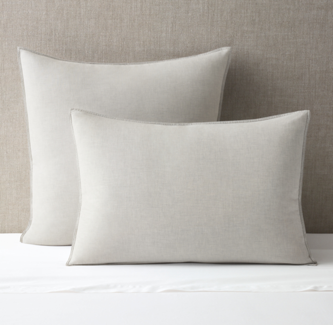 Heathered Cotton Cashmere Sham