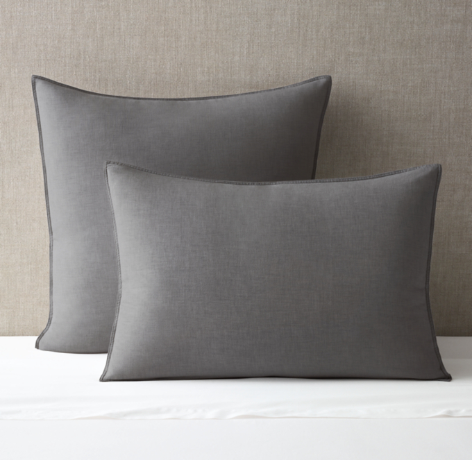 Heathered Cotton Cashmere Sham