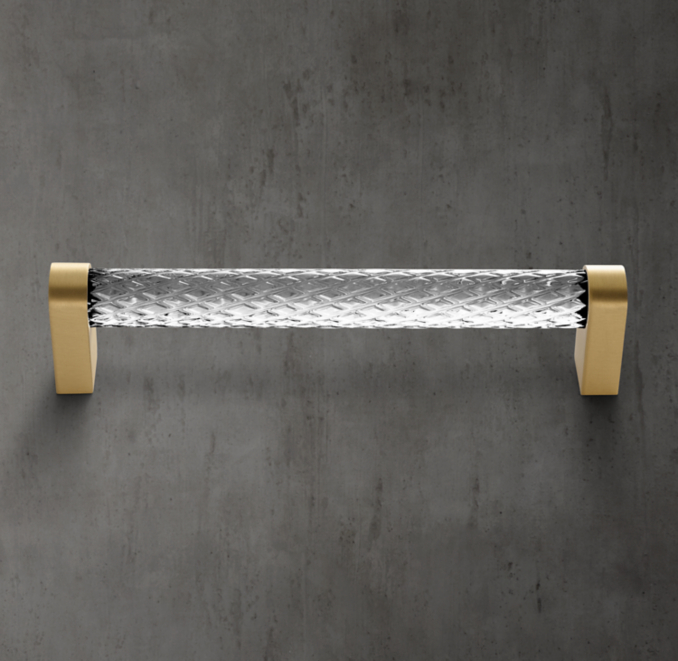 Lambeth Knurled Crystal Pull