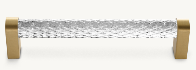 Lambeth Knurled Crystal Pull