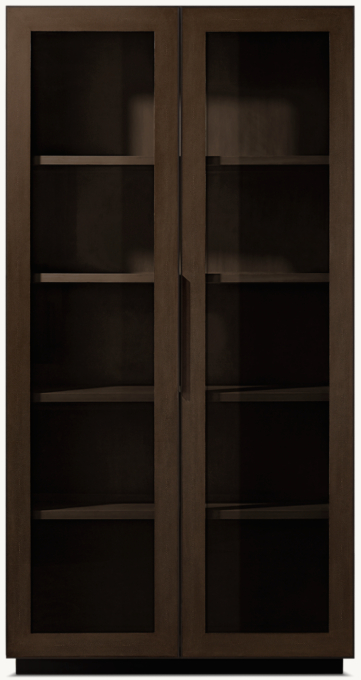 Cela Shagreen Glass Cabinet