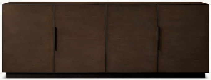 Cela Shagreen 4-Door Sideboard