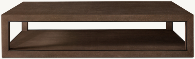Cela Shagreen Coffee Table