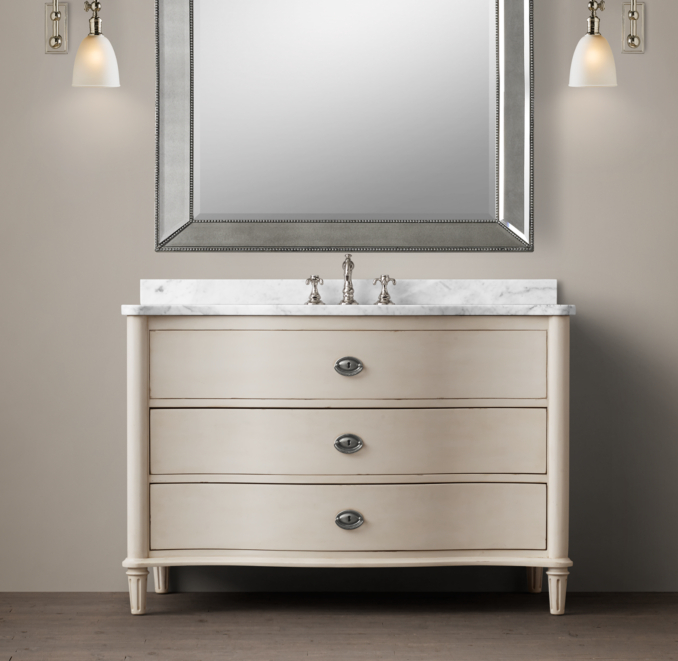 Empire Rosette Single ExtraWide Vanity
