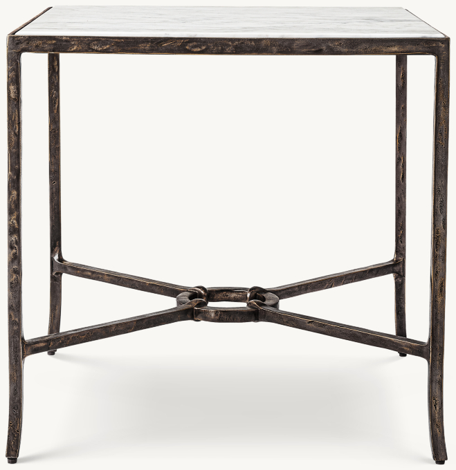 Josephine Marble SQUARE SIDE TABLE