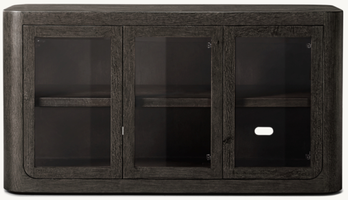 Oslo Glass Triple-door Sideboard