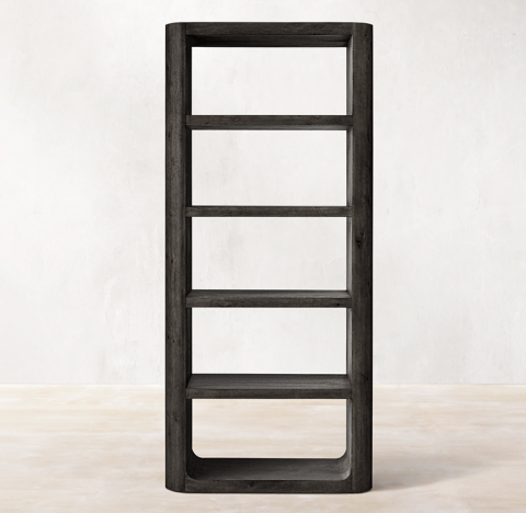 restoration hardware book shelf