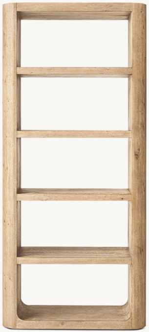 Shown in Aged Greige Oak.