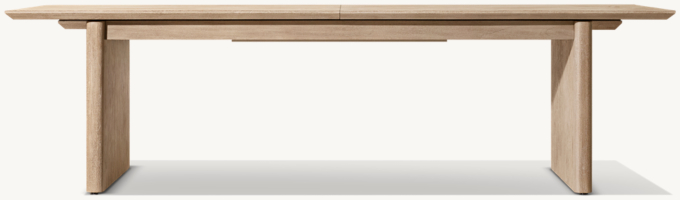 Balmain Teak Rectangular Extension Dining Table  