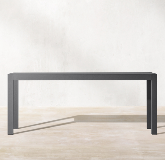 Aegean Aluminum Console Table