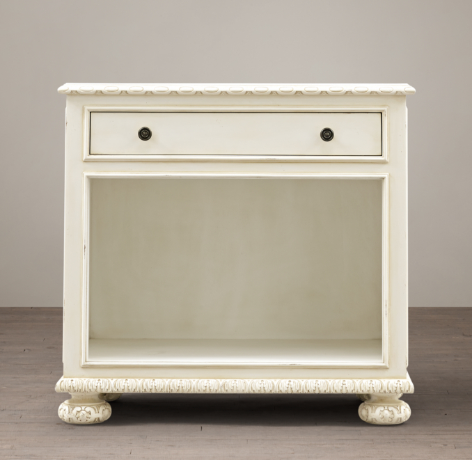 French Empire Open Nightstand