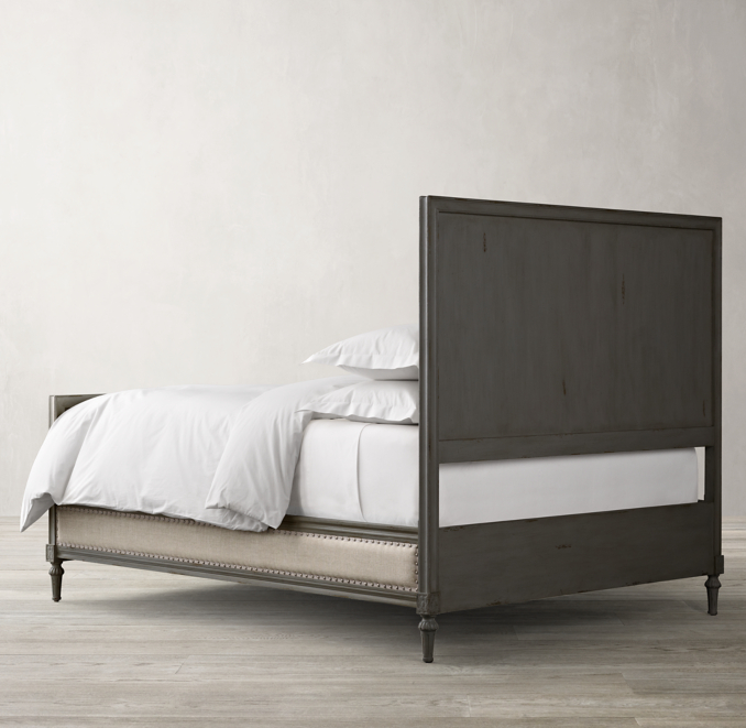 Maison Upholstered Bed With Footboard