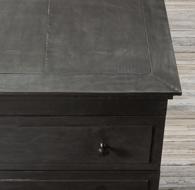 Annecy MetalWrapped 5Drawer Narrow Dresser