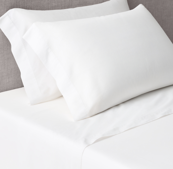 Italian GarmentDyed Brushed Cotton Sheet Set