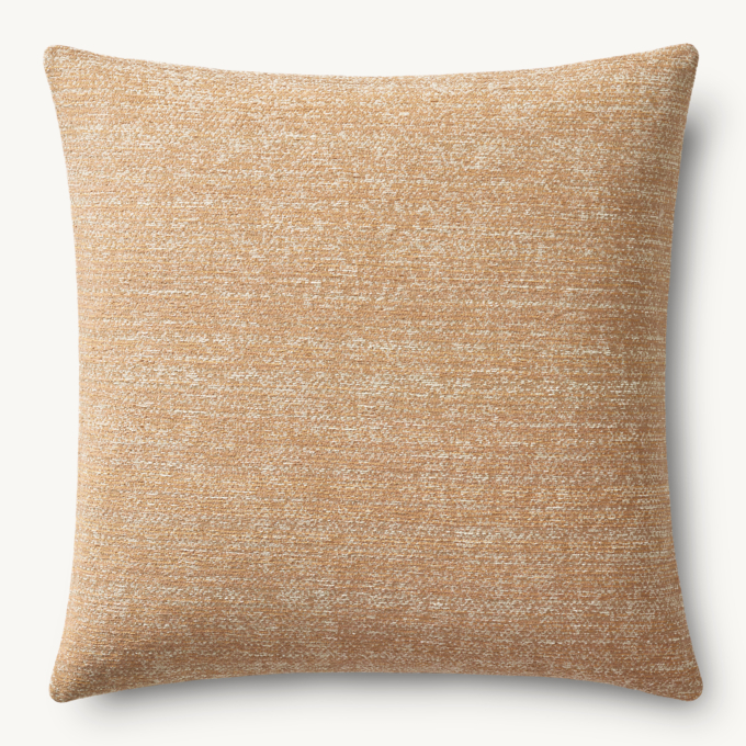 Nazaré Textured Solid Outdoor Pillow Cover - Square  