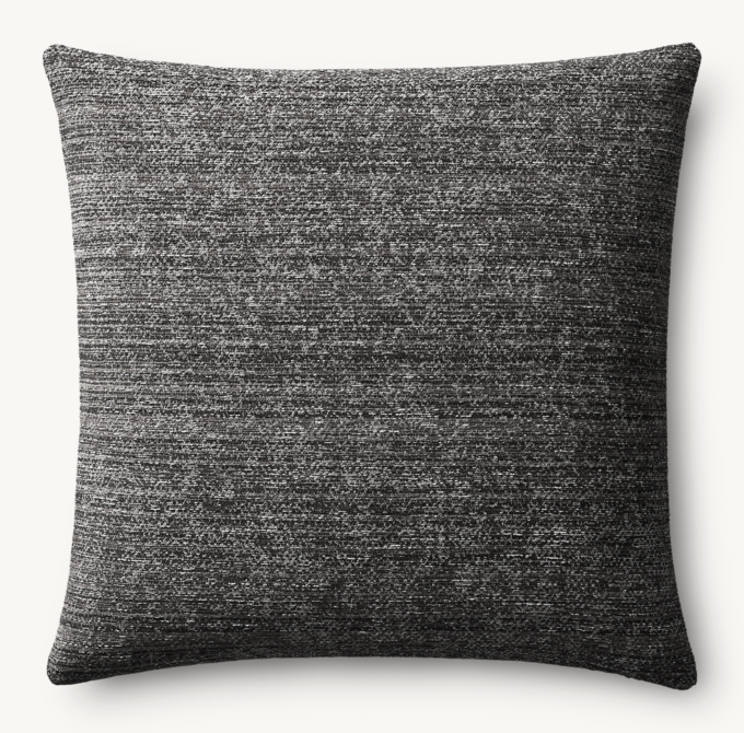 Nazaré Textured Solid Outdoor Pillow Cover - Square  
