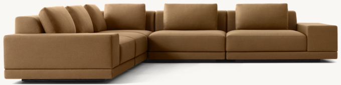 Cortona Modular Wide-Arm L-Sectional