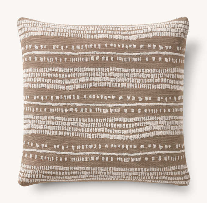 Ojai Stripe Outdoor Pillow Cover - Square