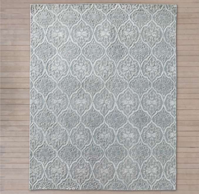 Dalia Rug Light Grey/Silver