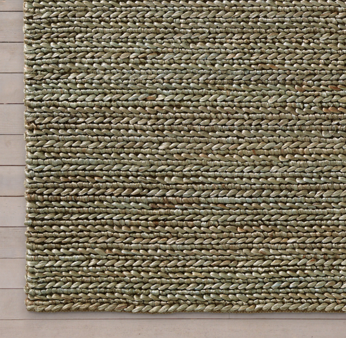 Chunky HandBraided Jute Rug Swatch