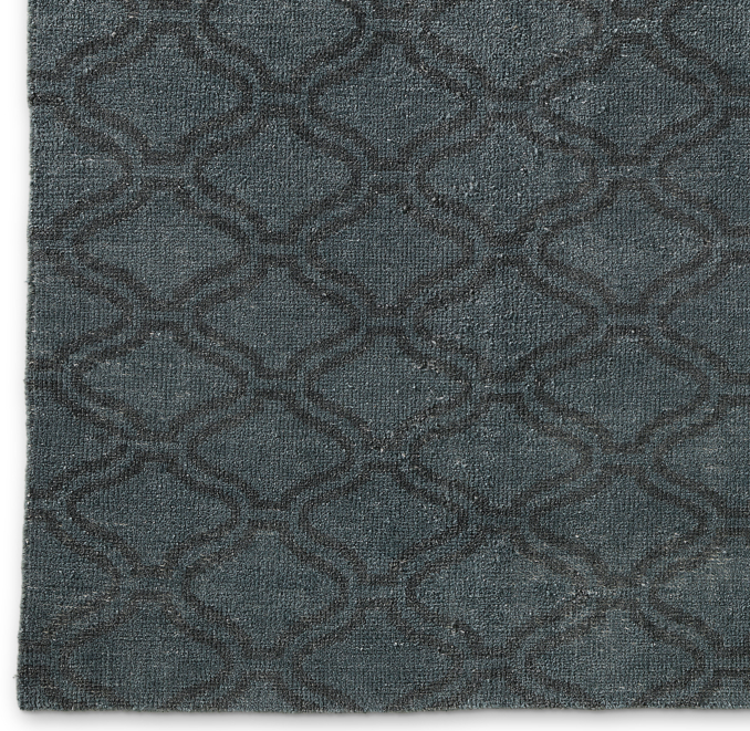 Tirah Rug Swatch - Dark Grey/Mocha