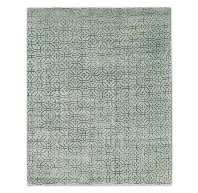 Sera Rug - Sage/Silver
