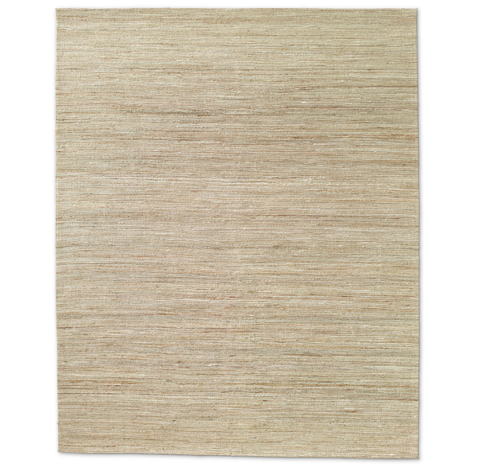 Striped Jute Flatweave Rug Honey