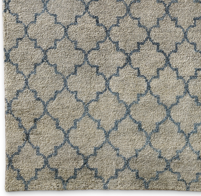 Valencia Rug Swatch Navy