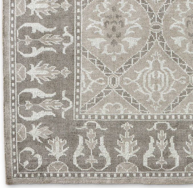Mora Rug Swatch - Grey