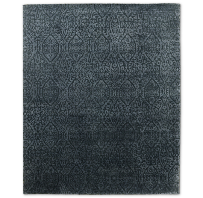 Puerto Rug - Charcoal/Silver 